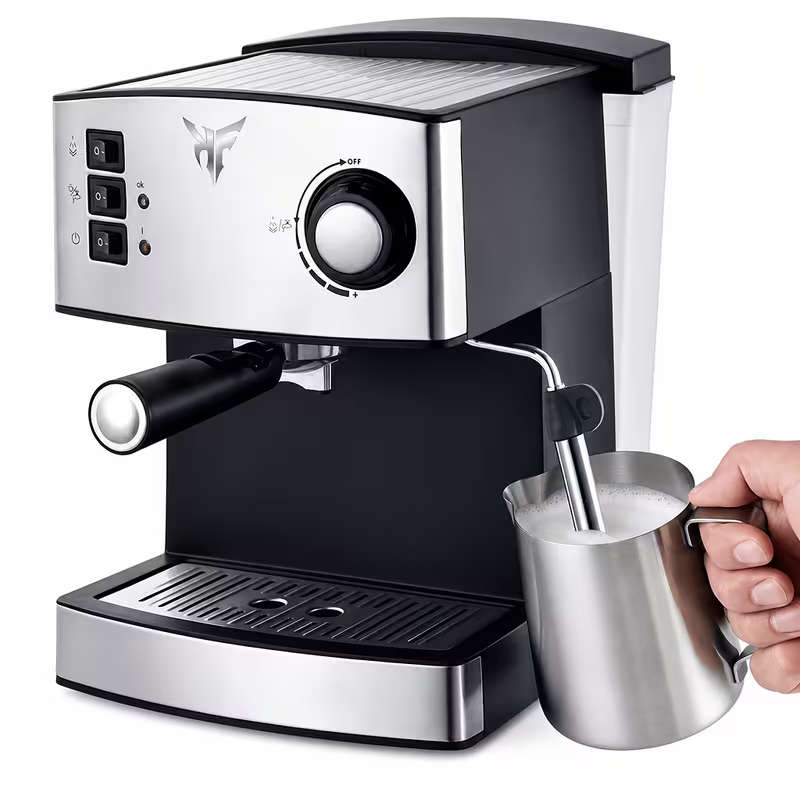 Espresso Coffee Machine with Milk Frother