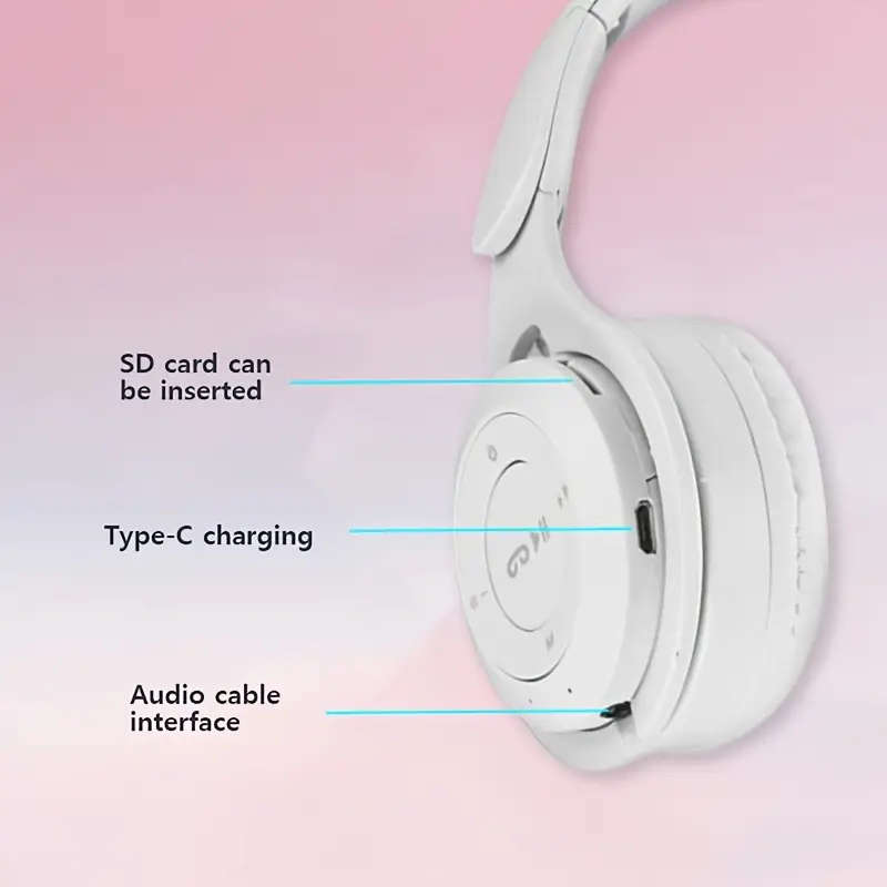 Minimalist Design Wireless Headphones