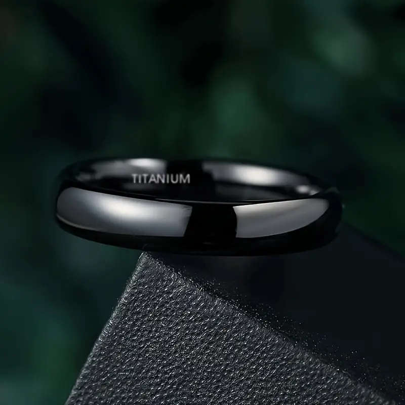 Titanium Stainless Band Ring