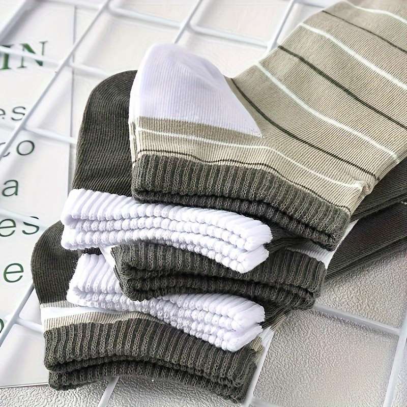 5 Pairs One Size High Elastic Socks