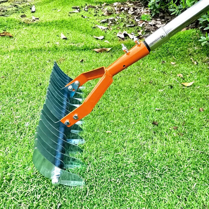 Heavy-Duty Garden Weed Rake