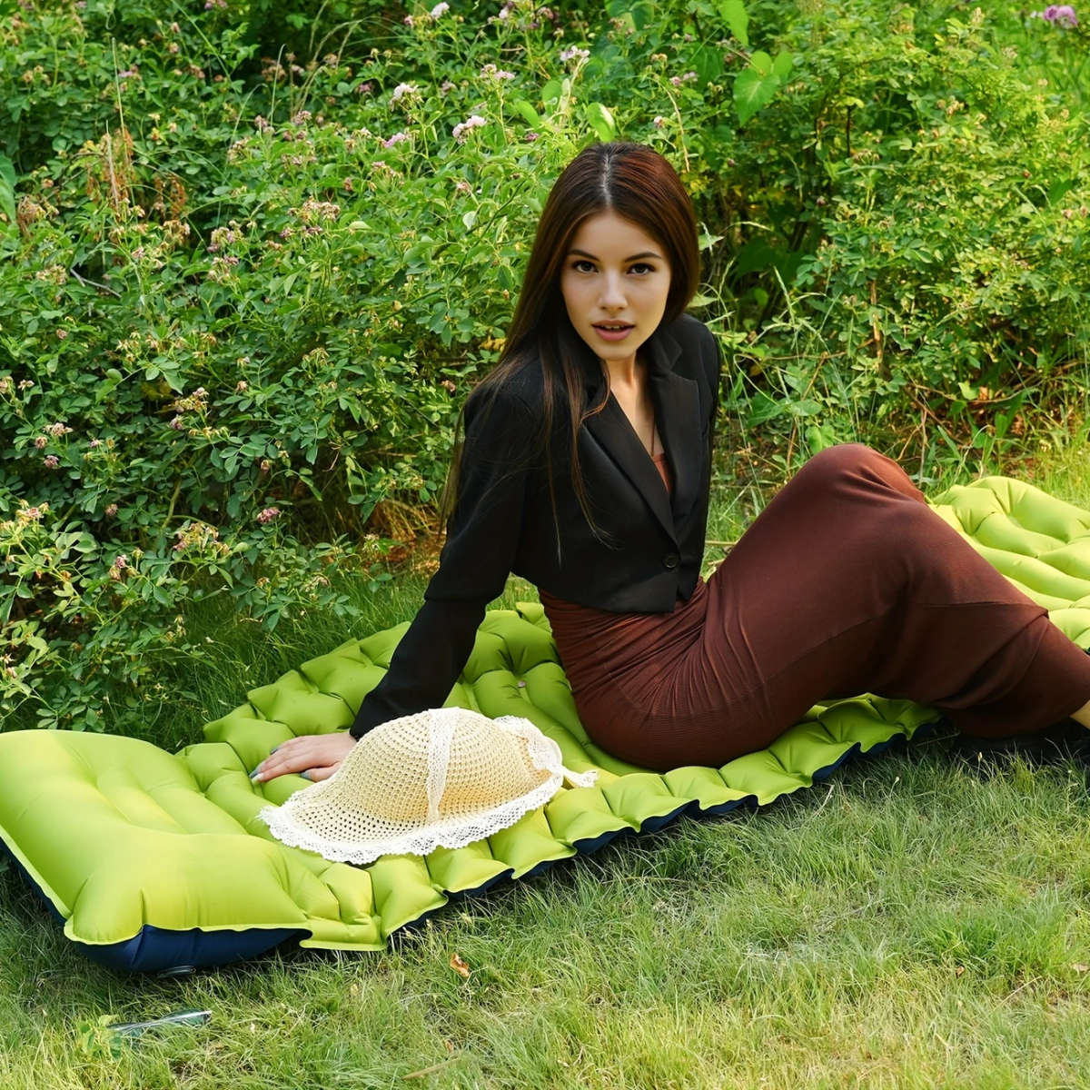 Inflatable Sleeping Pad - Lightweight Camping Mattress