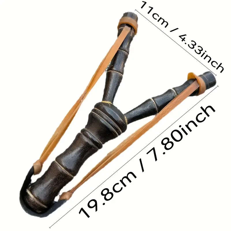 1 High Quality Solid Wood Slingshot