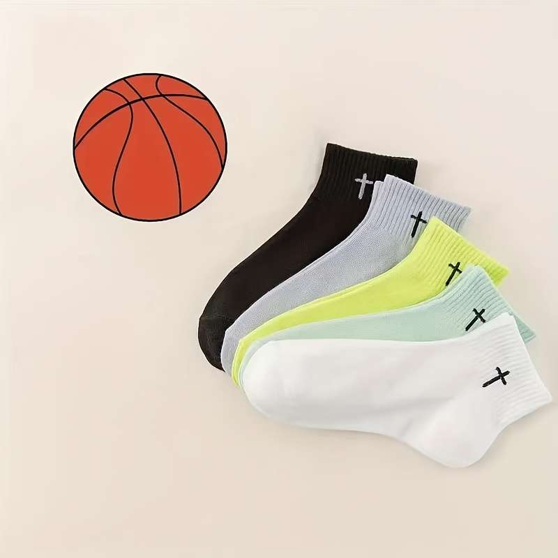 10 Pairs Multicolor One Size High Elastic Socks