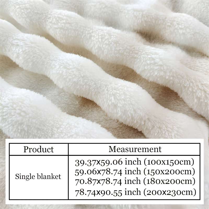 Blanket Color Dark Coffee size 180x200cm