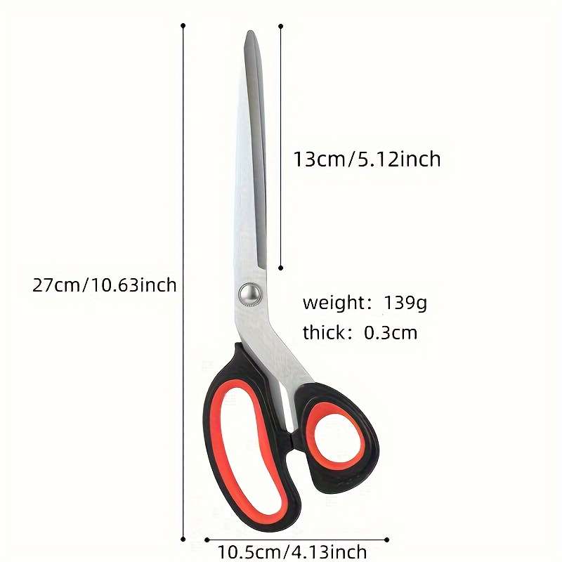 1pc Stainless Steel Pizza Cutter with Comfort Grip Multifunctional Kitchen Scissors for Easy Slic