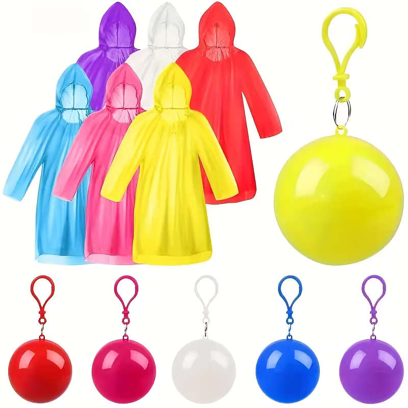 Portable Waterproof Emergency Rain Poncho
