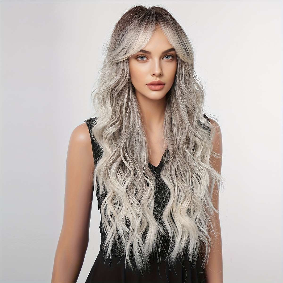 Mixed Color 66.04cm Fashion Design Wig
