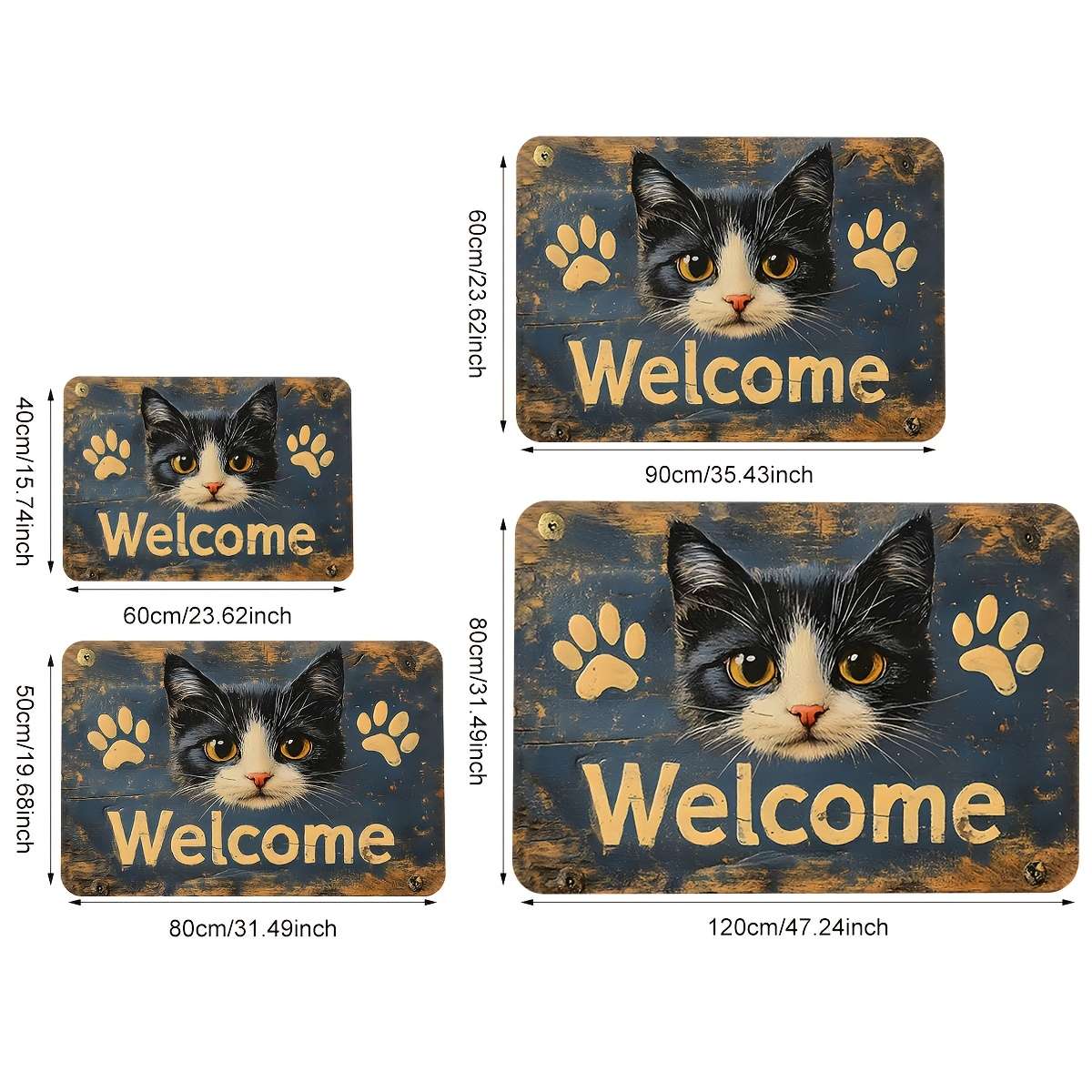 1Pc 40x60cm 15.75x23.62inch Floor Mat