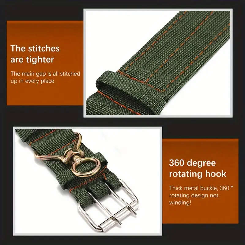 Heavy Duty Canvas Livestock Halter S