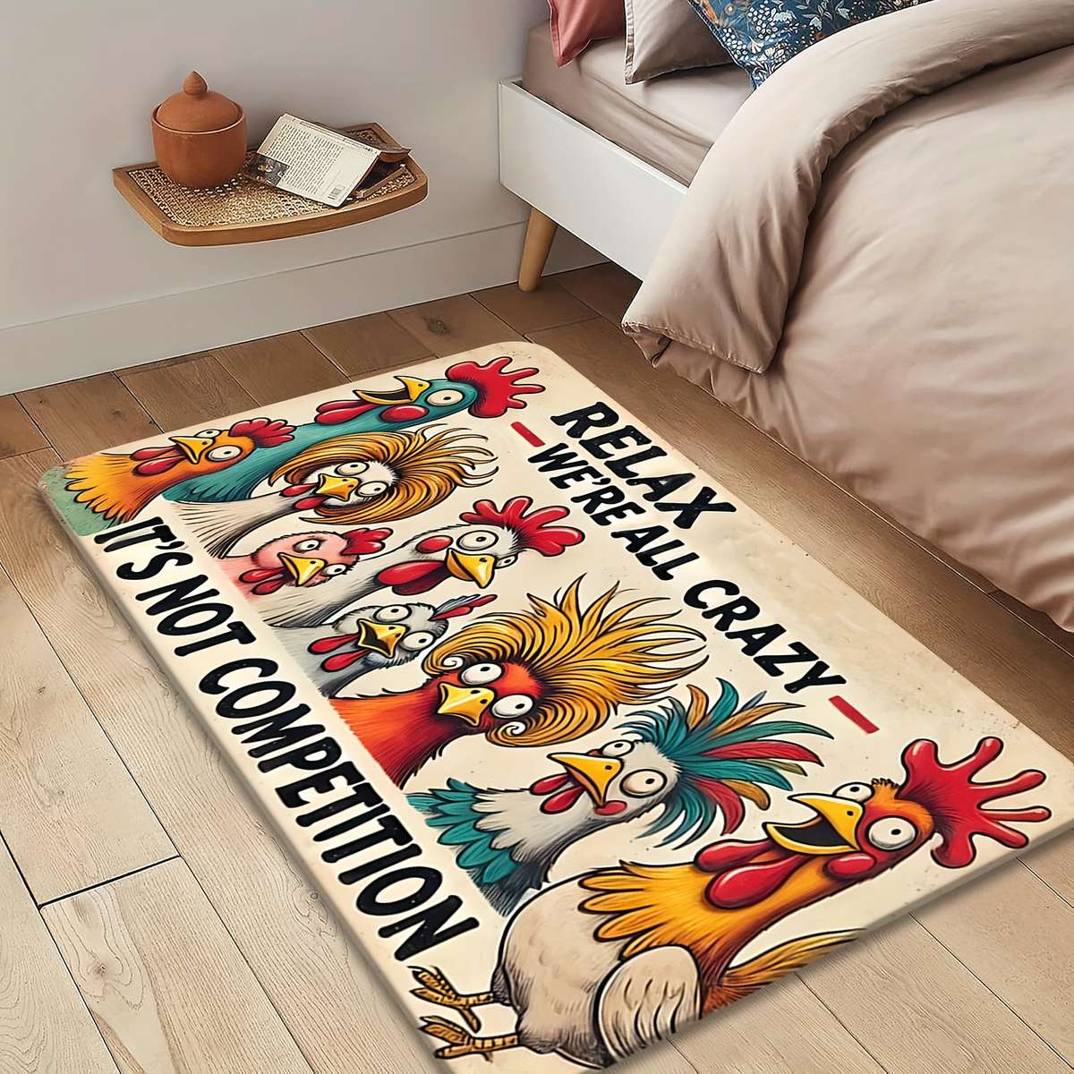 1Pc 15.7x23.6inch 40x60cm Floor Mat