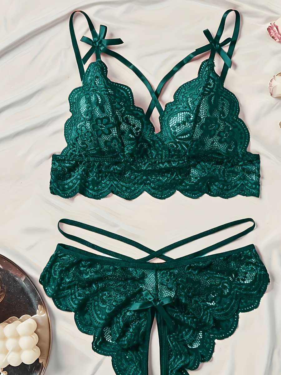 Women S Underwear Color Dark Green Size M