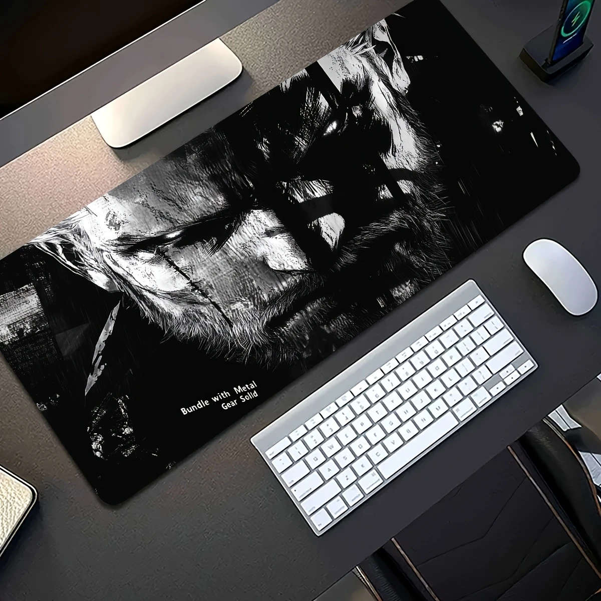 1pc 40x90cm Esports Gaming Mouse Pad Waterproof Non-Slip Scratch-Resistant Foldable Rubber Base