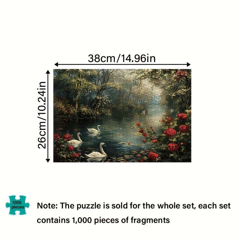 1000 Piece Paper Jigsaw Puzzle For Adults