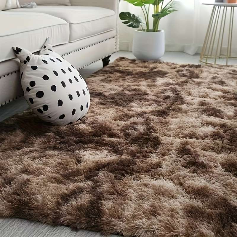 1Pc Tie Dye Brown 140x200cm Floor Mat