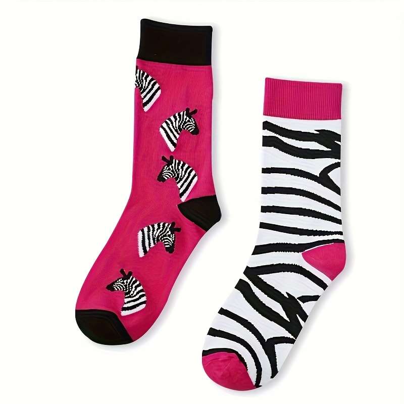 1 Pair Mixed Color One Size Socks