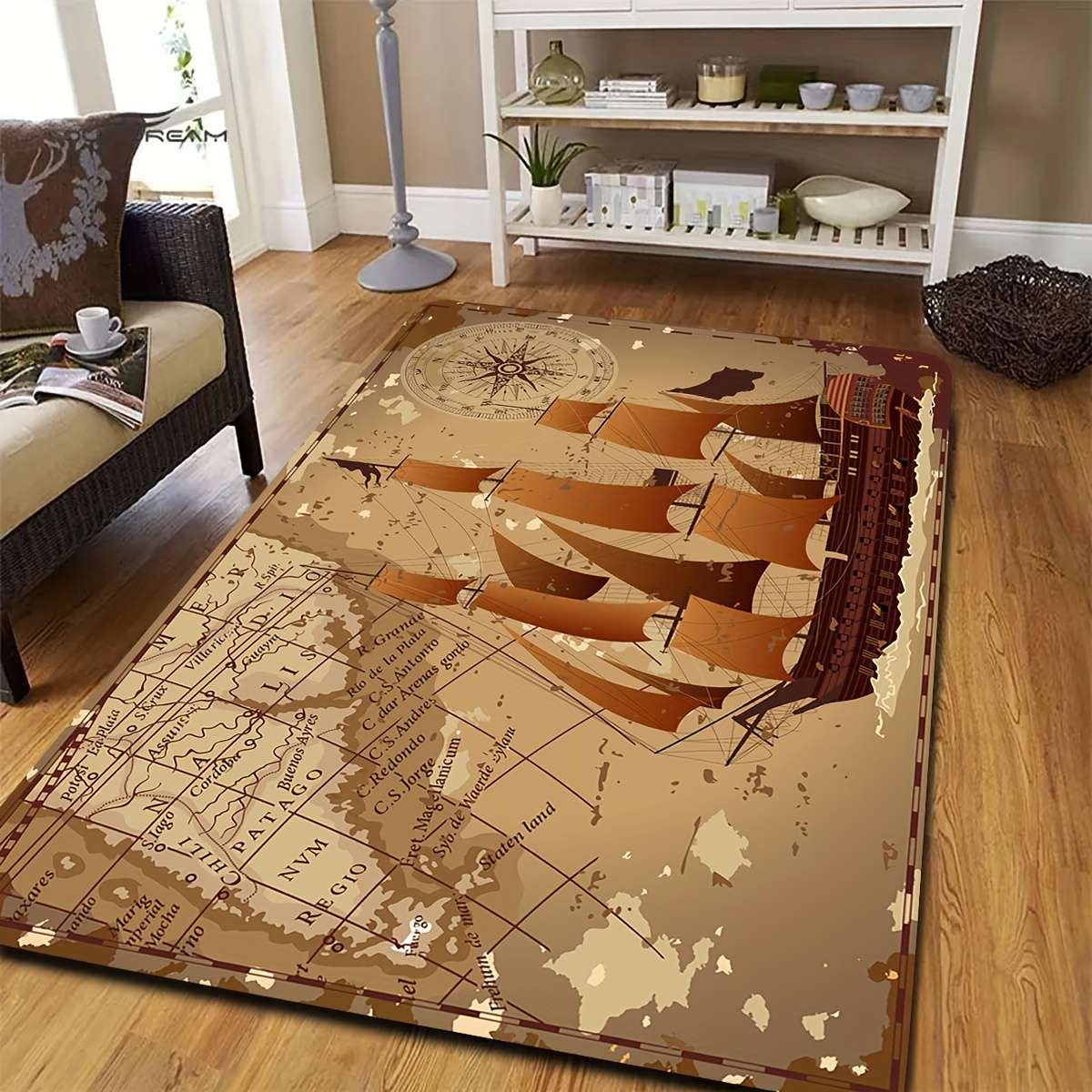 1Pc 120cmx160cm 47x63inch Floor Mat