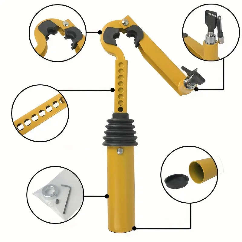 Adjustable Car Anti-Theft Lock