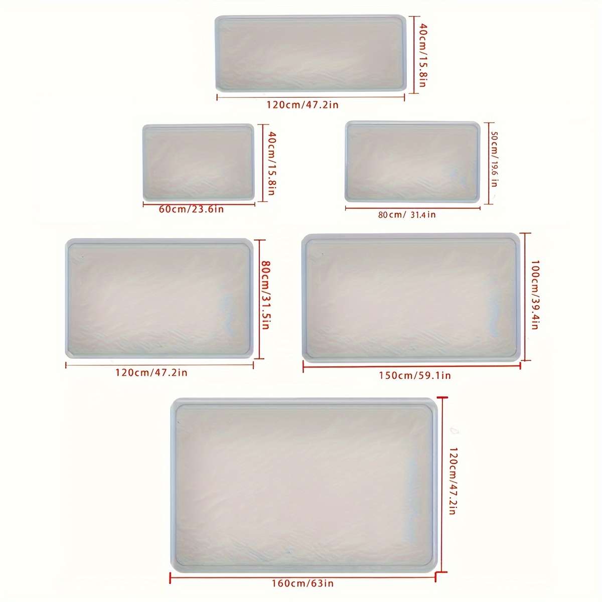 1Pc 40x60cm Floor Mat