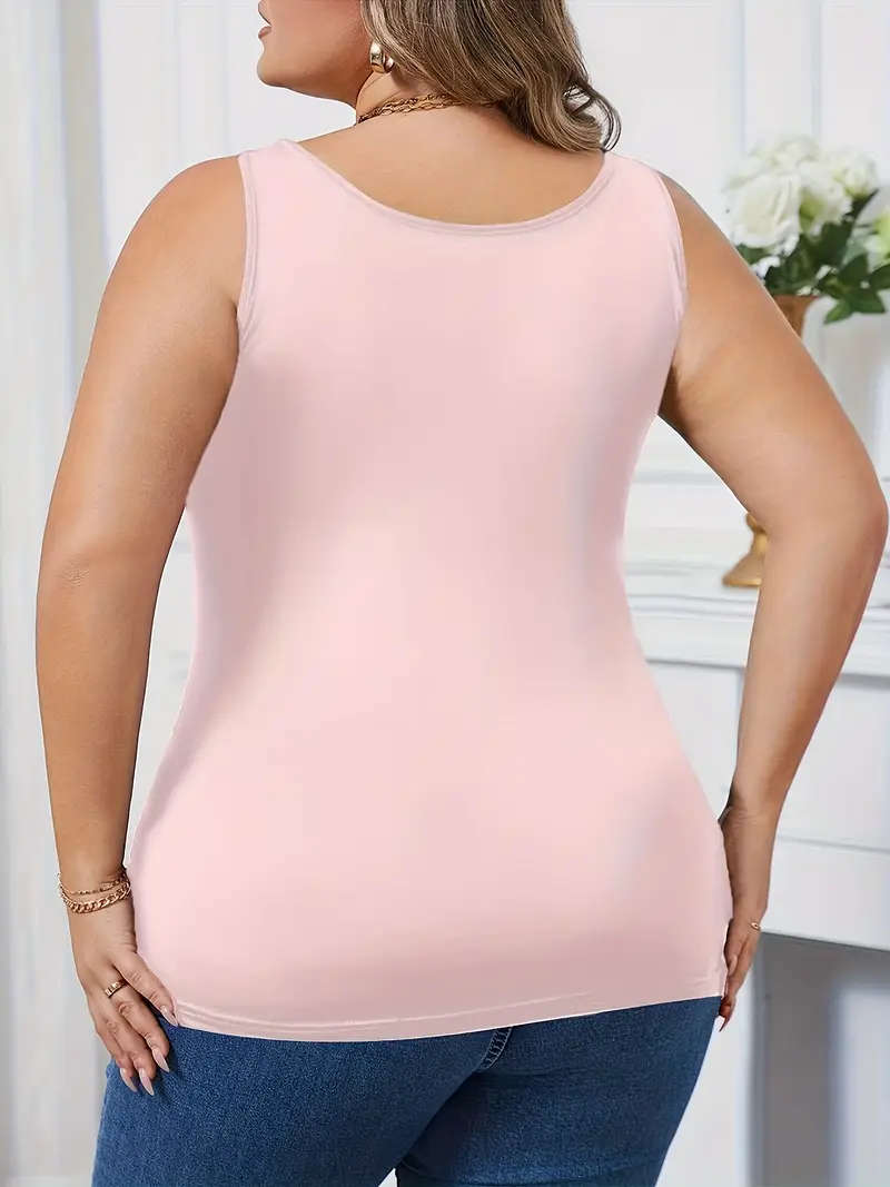 6-Piece Plus Size Women's Tank Top Set 4XL