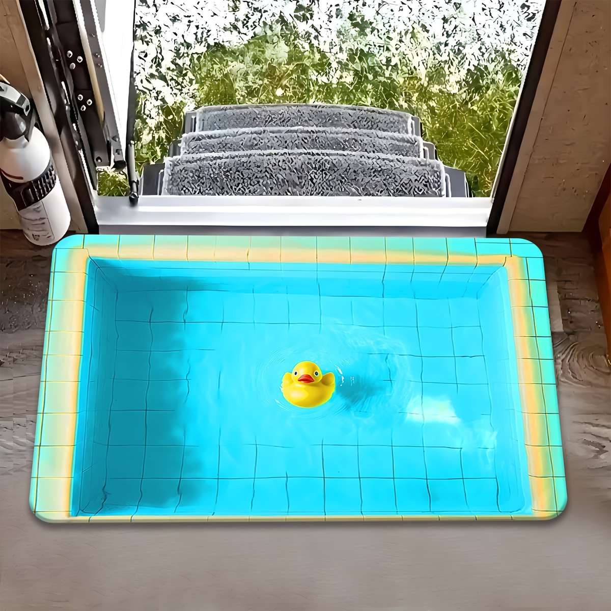 1Pc 15.7x23.6inch 40x60cm Floor Mat