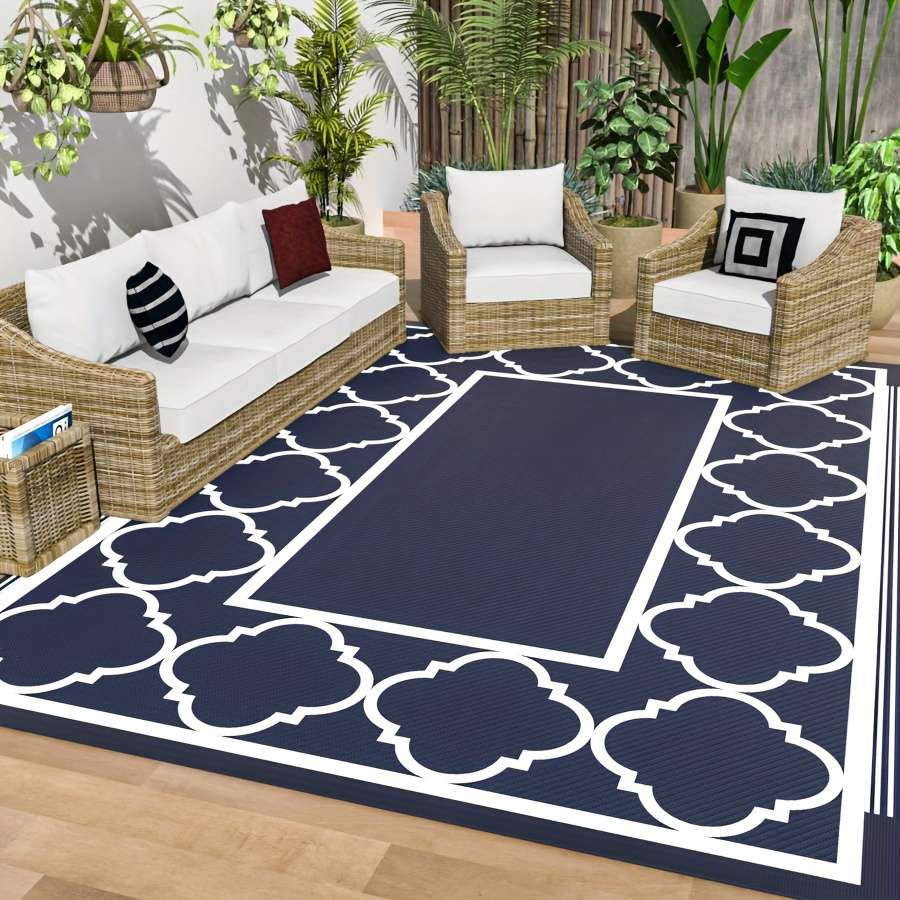 Blue 182.88x274.32cm Floor Mat