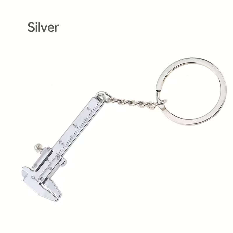 Pocket Vernier Caliper 0-40mm Measuring Tool With Keychain