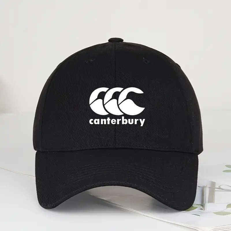 Unisex Cotton Baseball Cap, 100% Cotton, Lightweight Hat BLACK