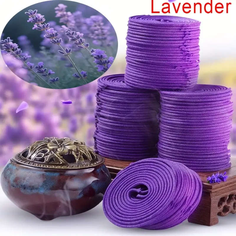 22 Lavender Incense Coils
