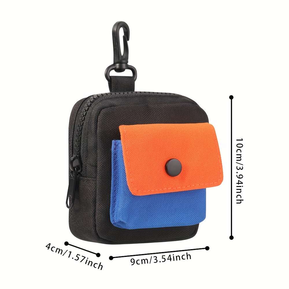 Multi-Functional Outdoor Key And Coin Organizer Pouch With Headphone And Card Holder Durable N