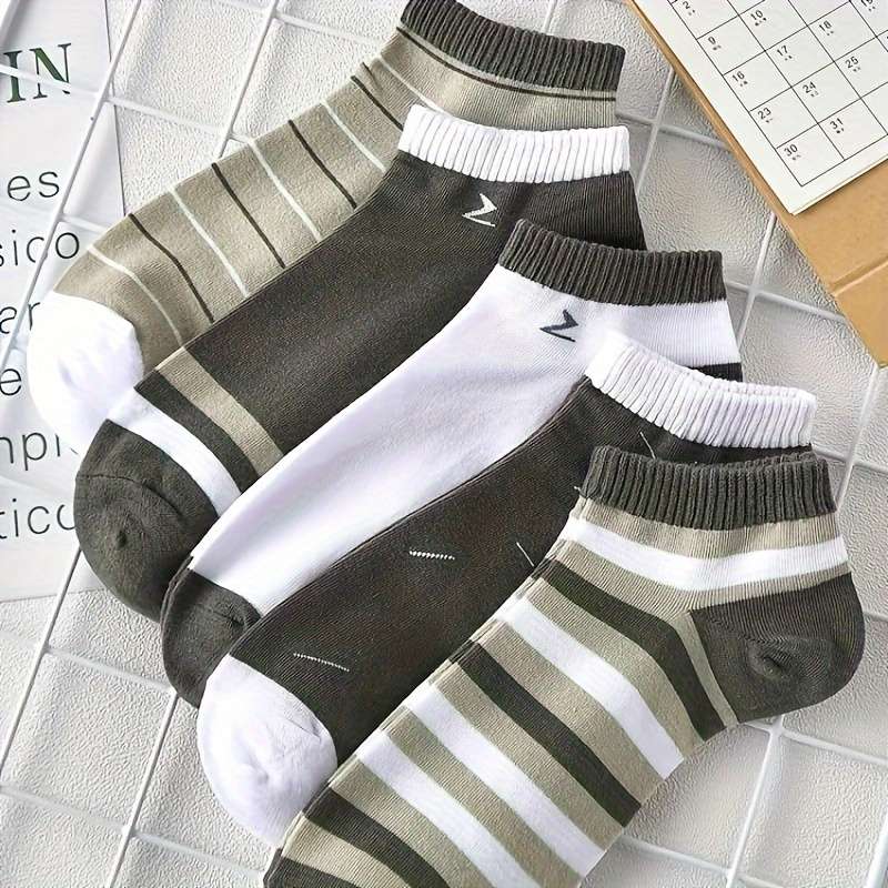 5 Pairs One Size High Elastic Socks
