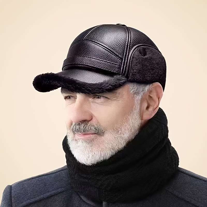 Hat Black Gray Hair