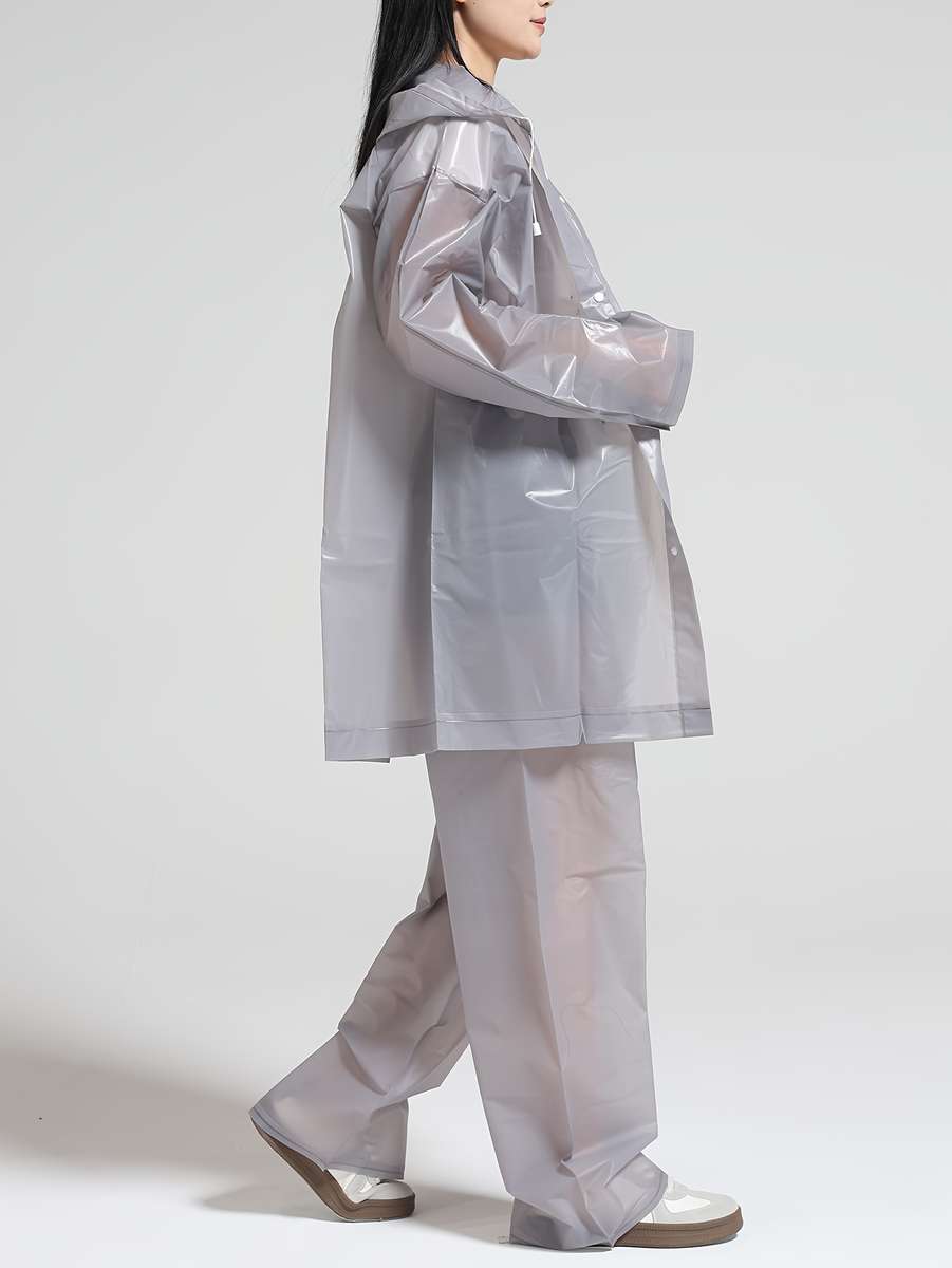 Raincoat Dark Gray Size Onesize