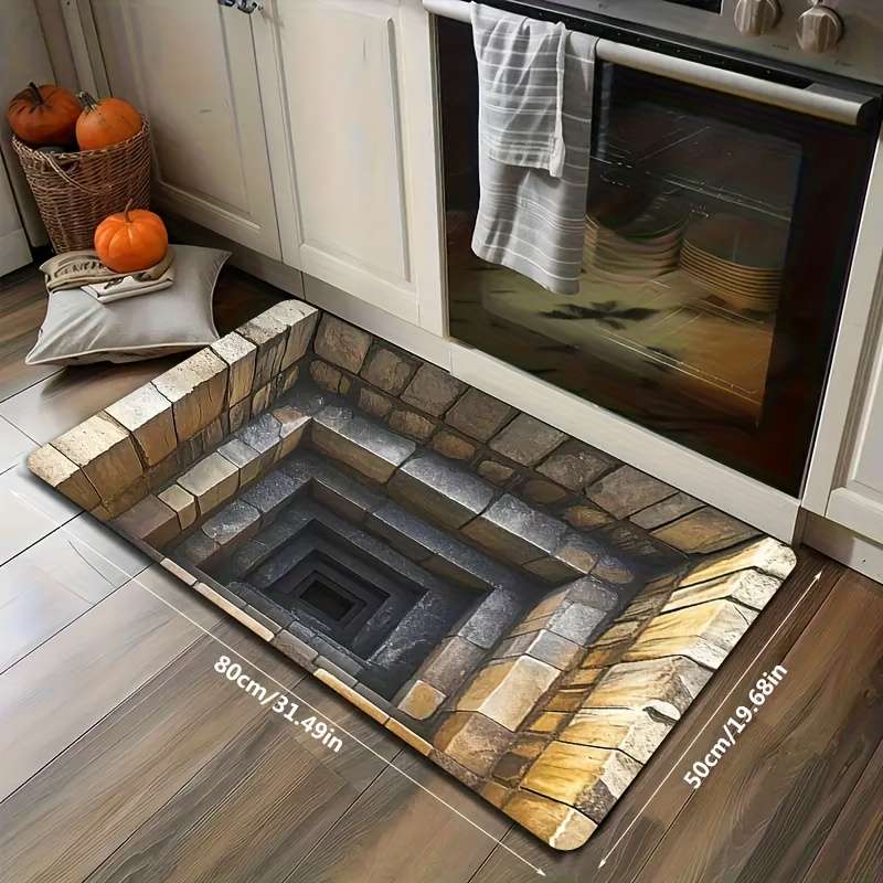 3Pcs 16x24cm And 20x31cm And 43.18x119.38cm Floor Mat