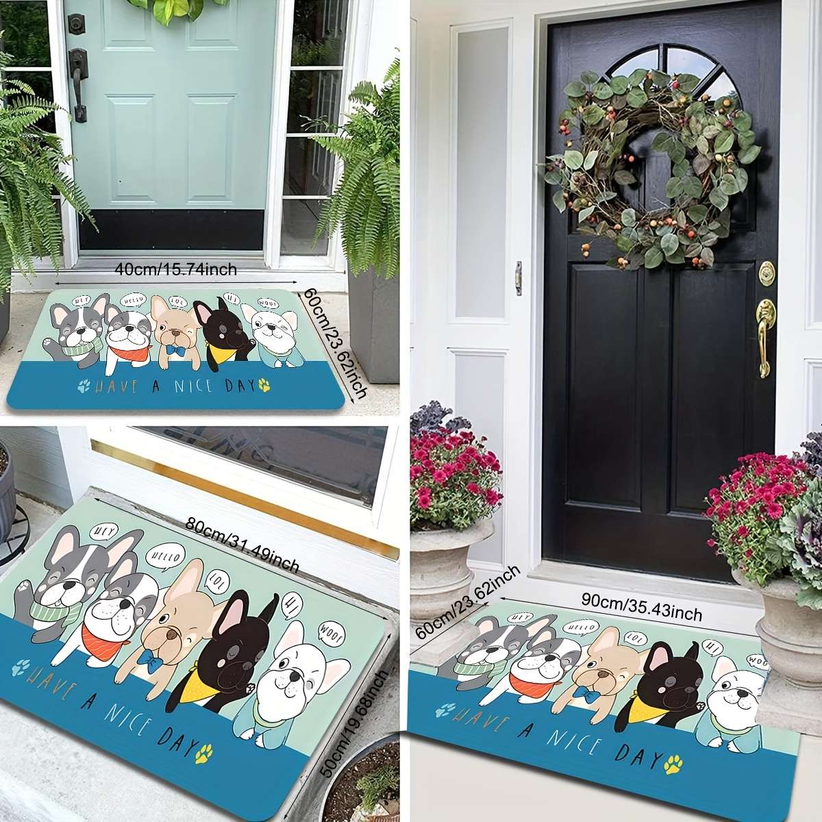 1Pc 24x35.4inch 60x90cm Floor Mat