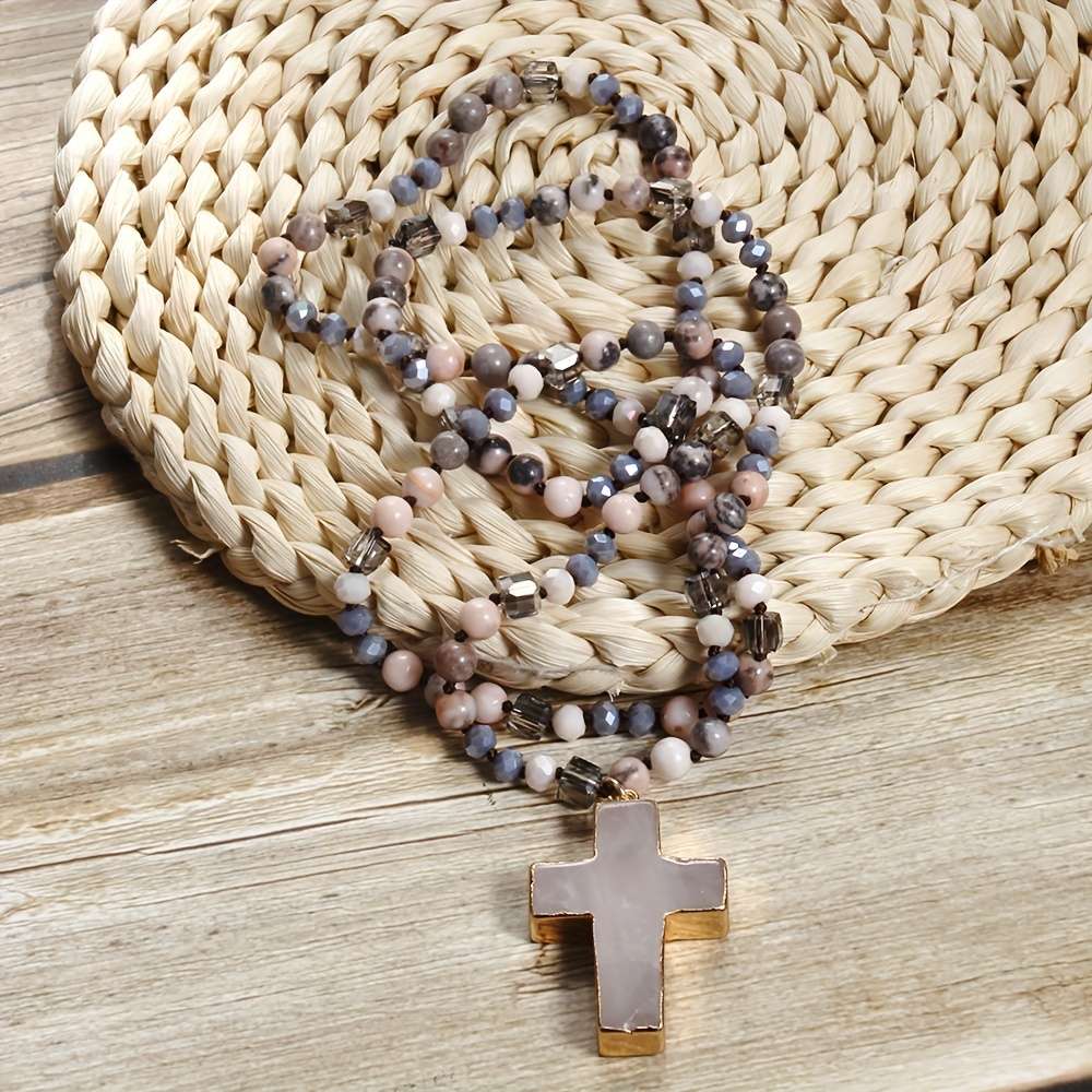 1 Piece Beige Jesus Theme Pendant