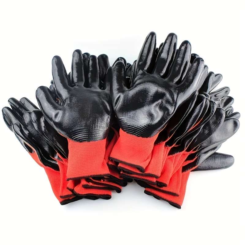 6 Pairs Multi Purpose Work Gloves