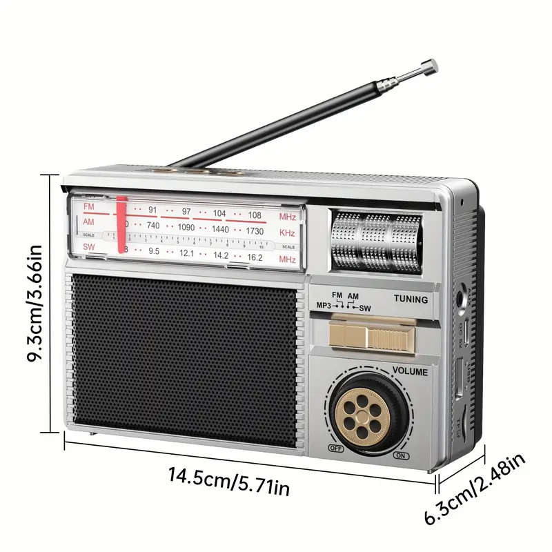 Portable Multi-Function Radio
