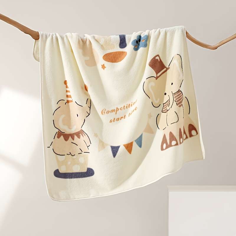 Blanket Style Baby Elephant Party