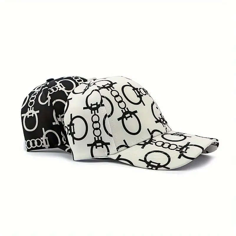 Holiday-Themed Polyester Baseball Caps With Sun Protection Adjustable Fashionable Stripe Craftsm