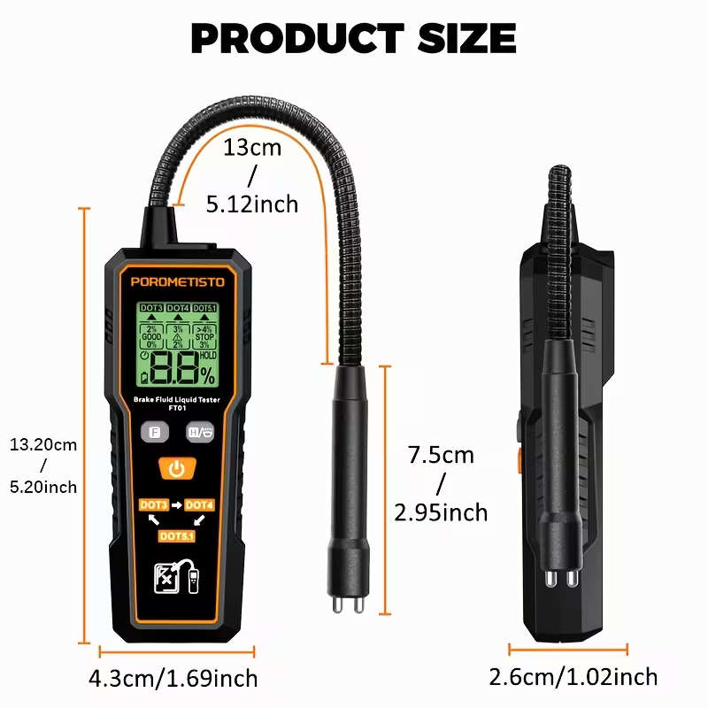 Portable Digital Brake Fluid Tester