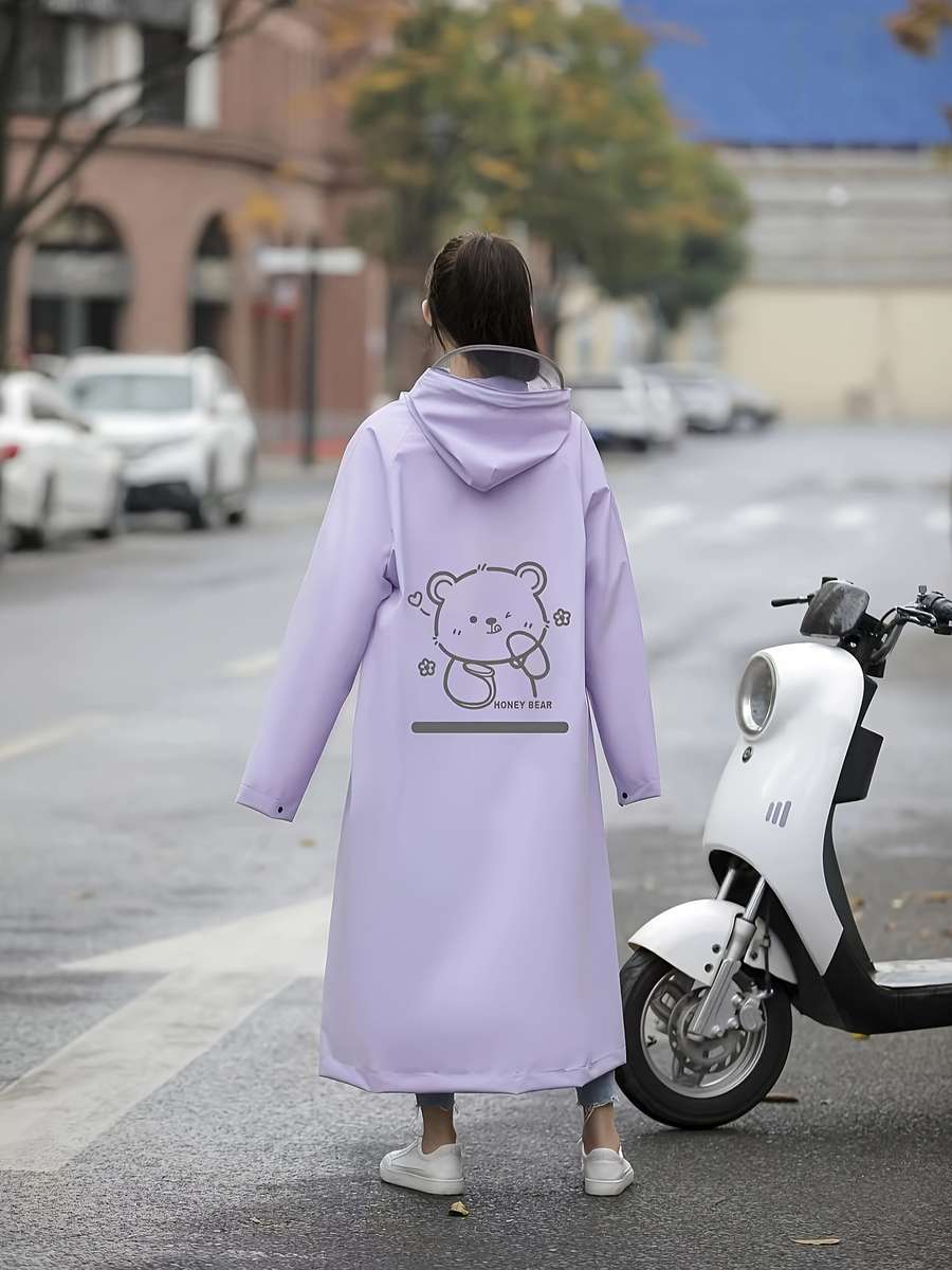 Raincoat Violet Size M