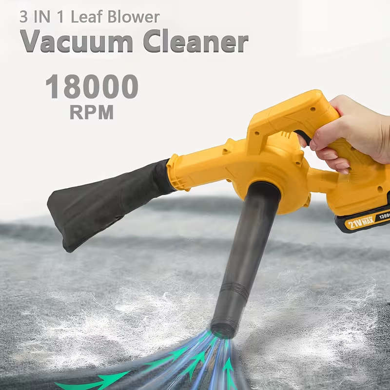 Electric Blow-And-Vacuum Combo Machine
