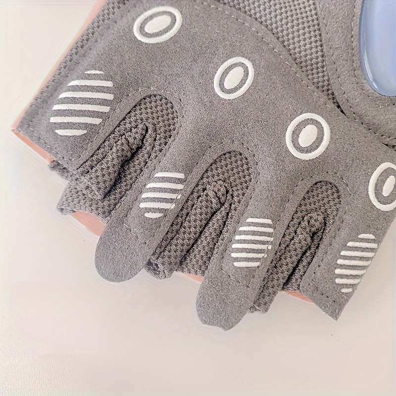 1 Pair Pink L Outdoor Sports Gloves