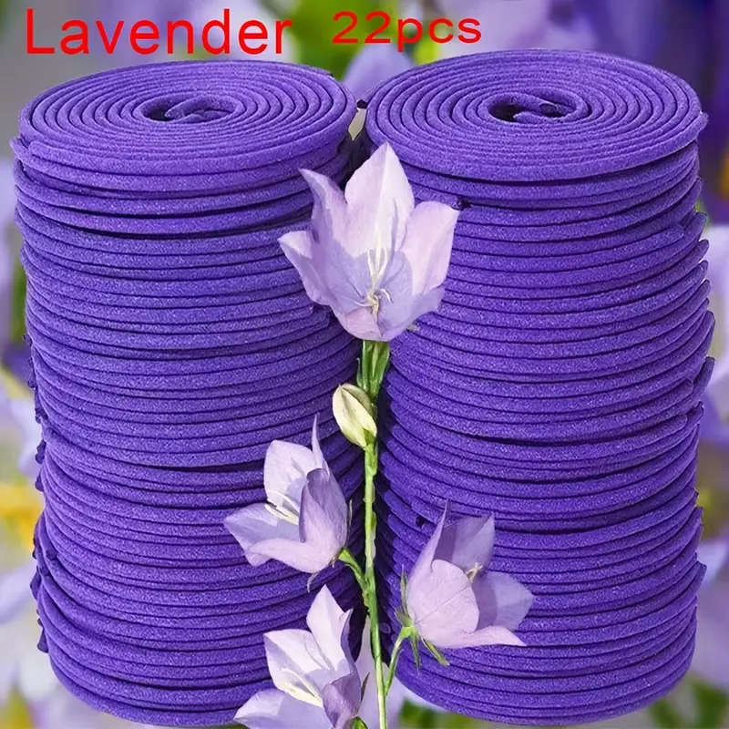22 Lavender Incense Coils