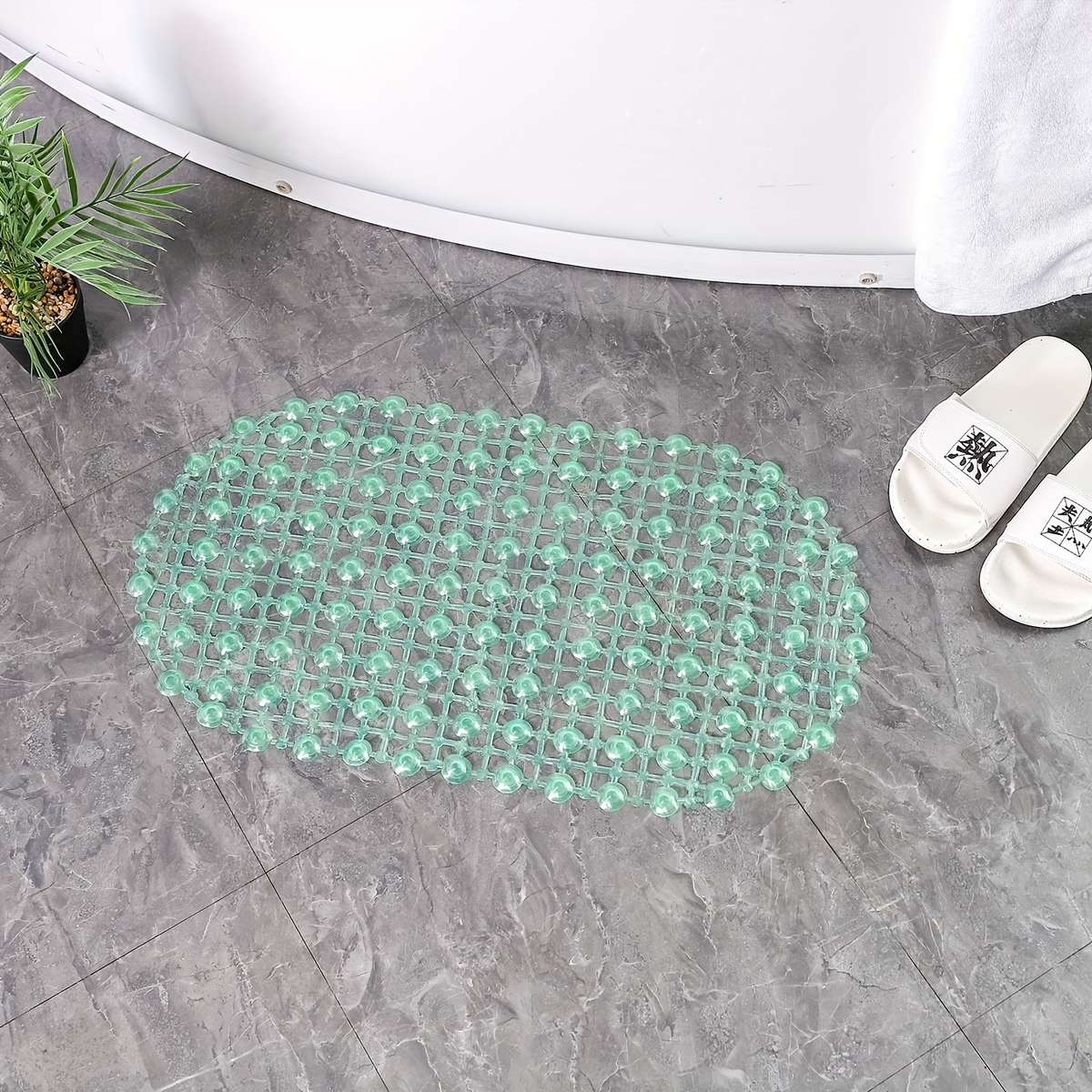 1Pc Violet Color Floor Mat
