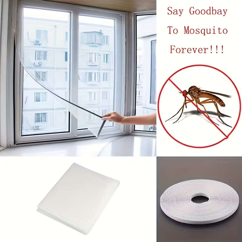 1pc Magnetic Blackout Mesh Screen Door