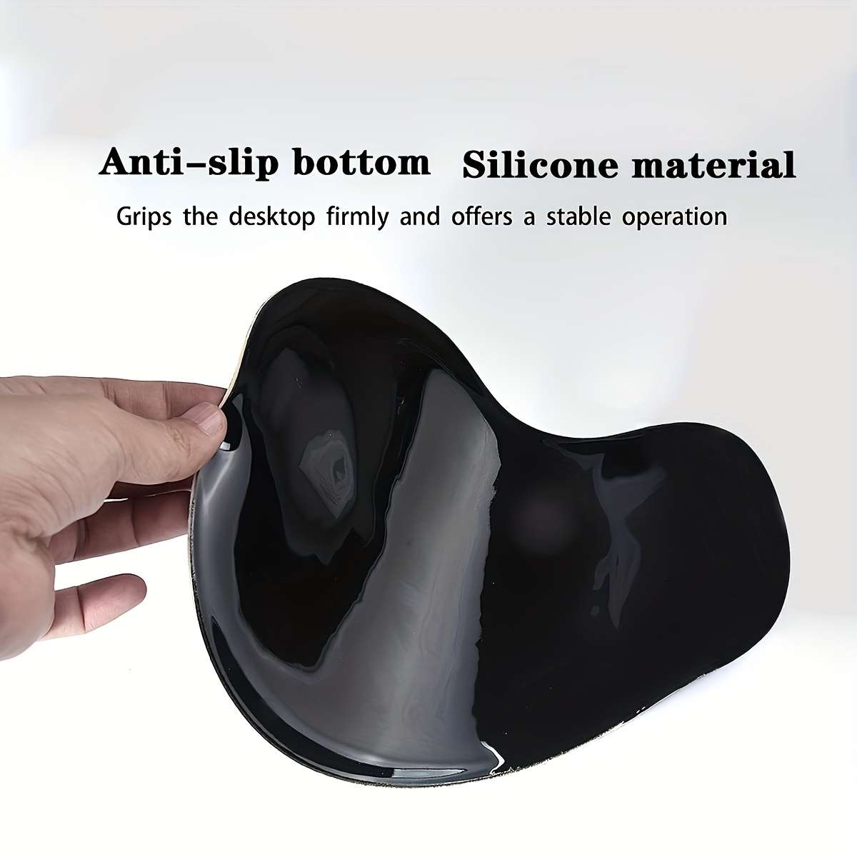 1 x Ergonomic Silicone Mouse Pad