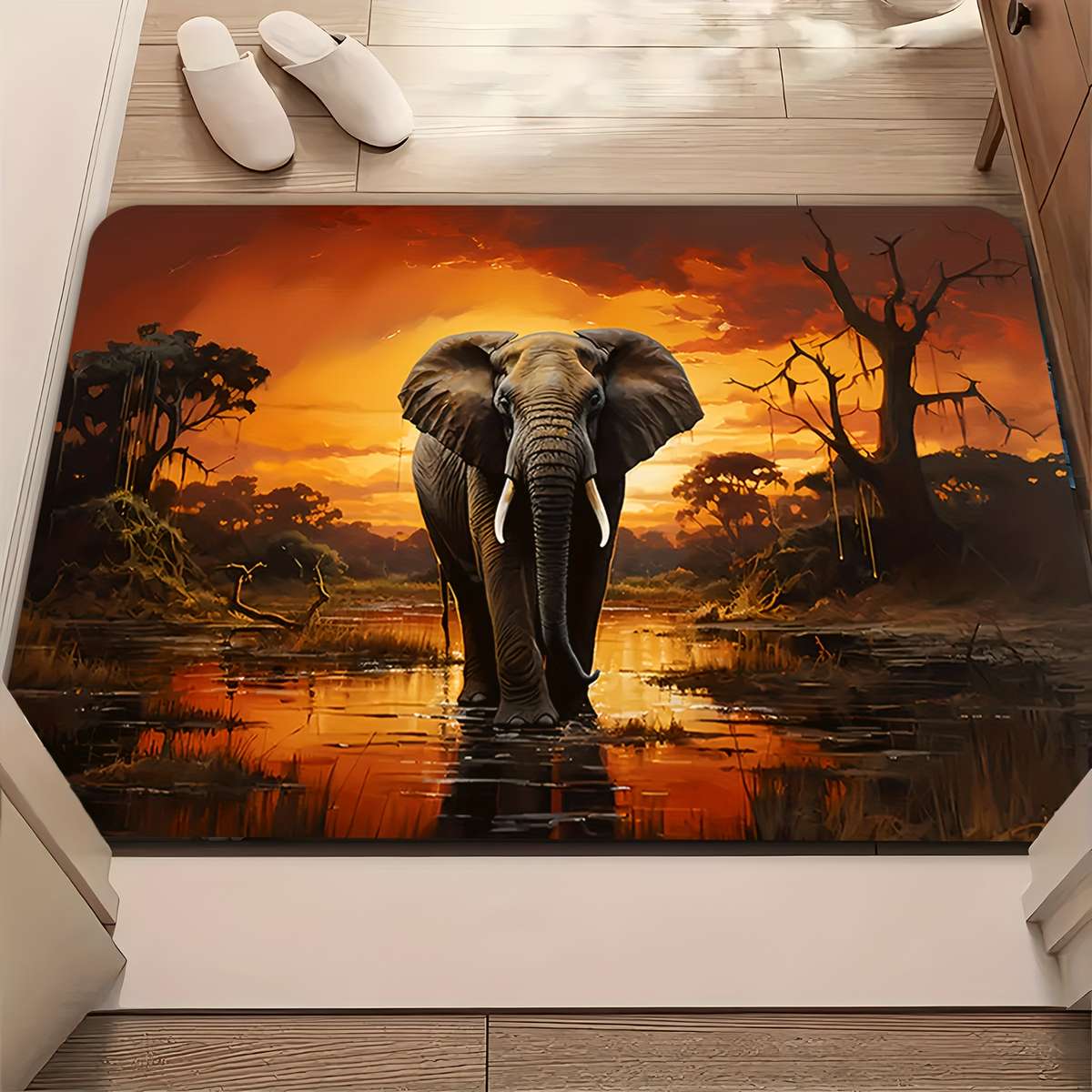 1Pc 19.6x31.5inch 50x80cm Floor Mat