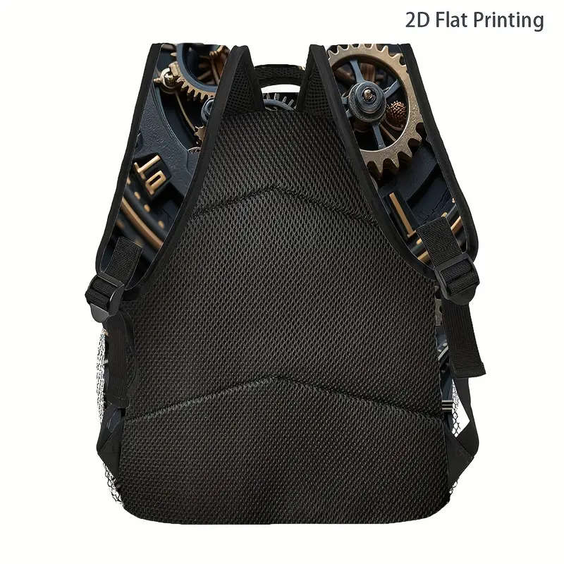 1 x Steampunk Clock Backpack With Adjustable Straps